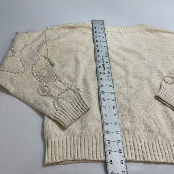 Vintage MY Pearl Y2K Sweater VTG Size Medium - Picture 13 of 13